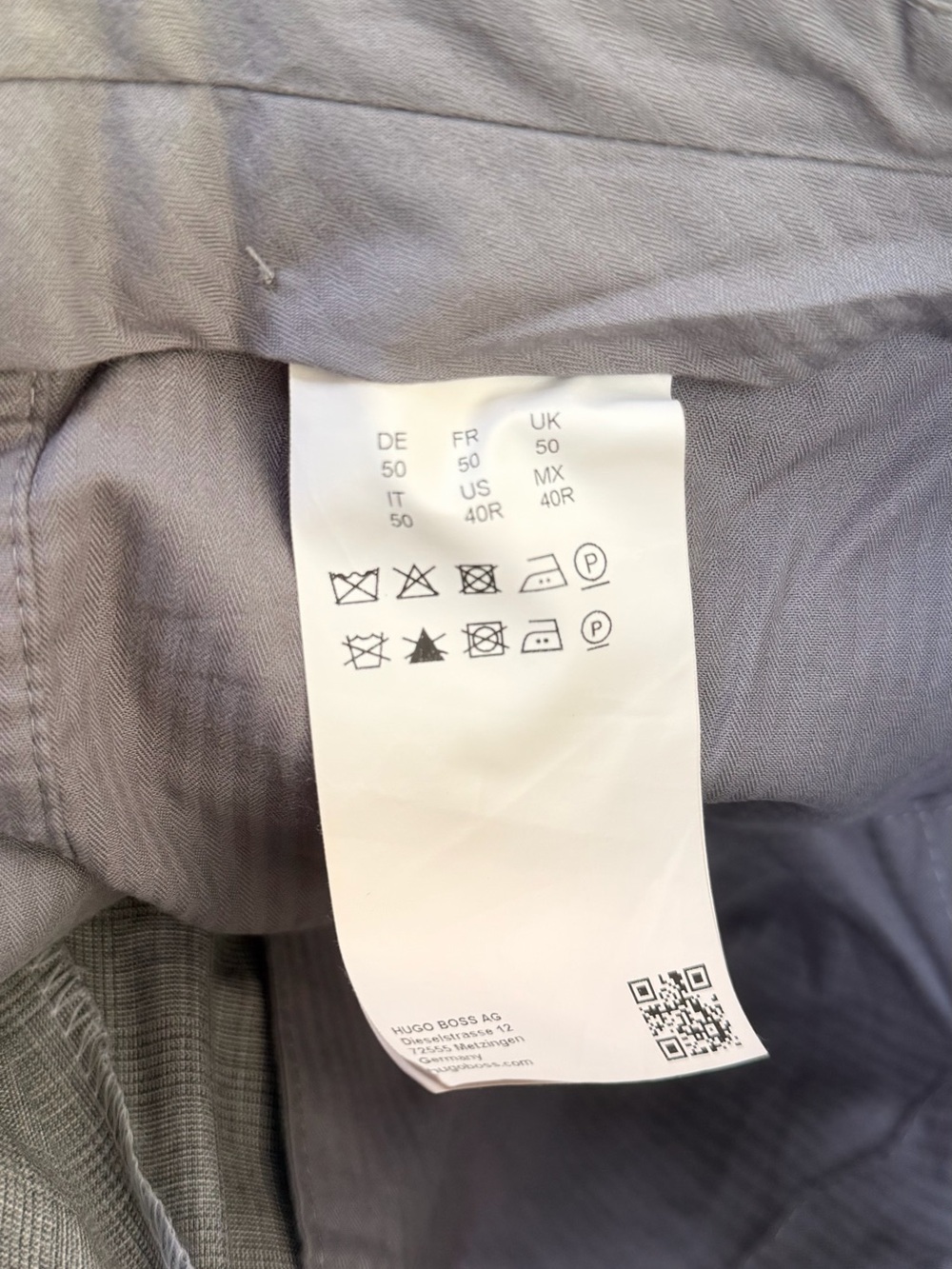 Suit Hugo Boss Gray Slim Men - Picture 5 of 7